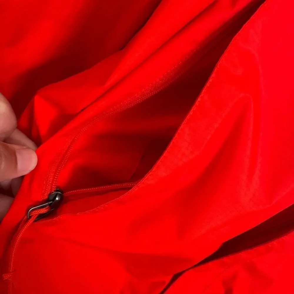 The North Face Resolve 2 Dryvent Red Orange Men's Rain Wind Proof‎ Jacket Small